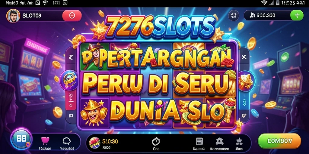 Tampilan gameplay seru dalam 7276SLOTS dengan pertarungan yang mendebarkan.
