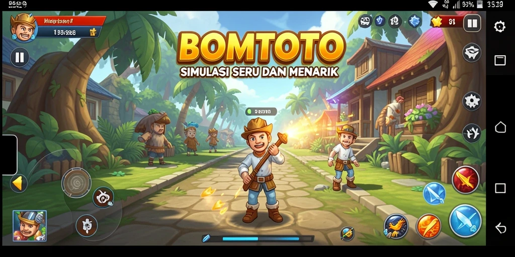 Tampilan gameplay menawan di <strong>BOMTOTO</strong> yang penuh strategi.