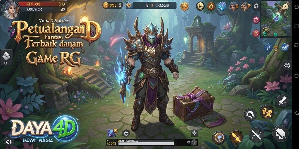 Tampilan gameplay RPG yang mendebarkan di DAYA4D.