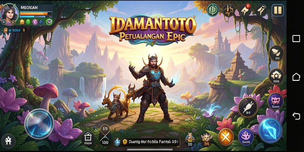 Gambaran gameplay seru dalam dunia RPG IDAMANTOTO.