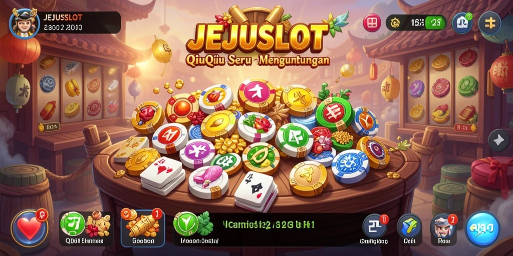 Tampilan menarik gameplay QiuQiu di JEJUSLOT.