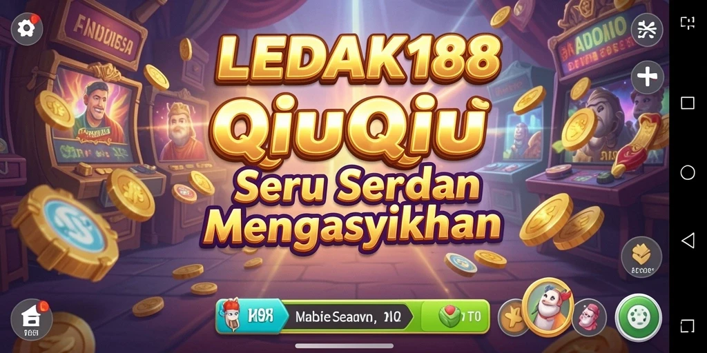 Tampilan menarik dari gameplay QiuQiu LEDAK188.