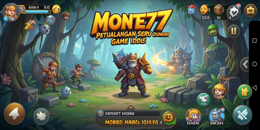 Tampilan gameplay <strong>MONTE77</strong> yang menawan dan menarik.