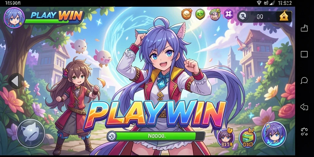 Gameplay menarik dalam dunia Anime yang penuh warna.