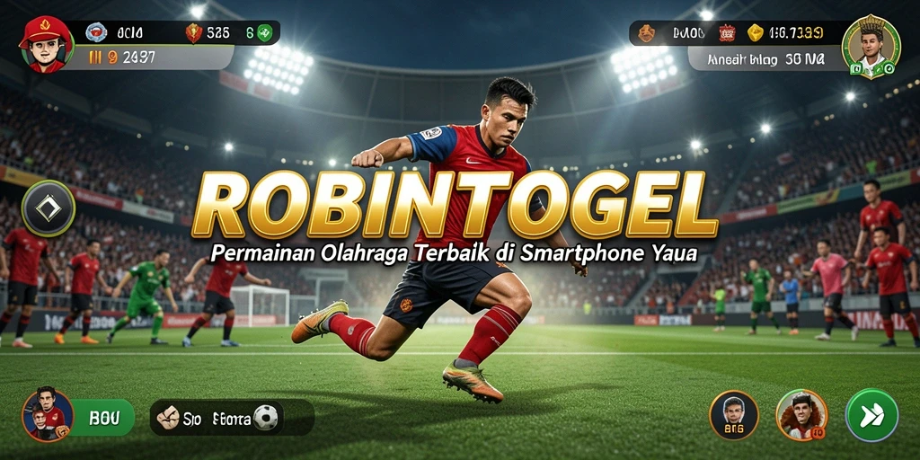 Gameplay mendebarkan dari ROBINTOGEL dengan berbagai pilihan olahraga.